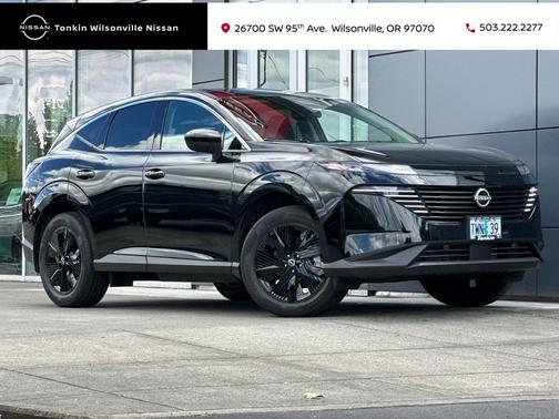 Super Black 2025 Nissan Murano SV