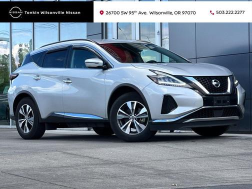 Brilliant Silver Metallic 2020 Nissan Murano SV Intelligent AWD