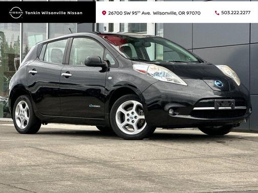 Super Black Metallic 2012 Nissan Leaf SL