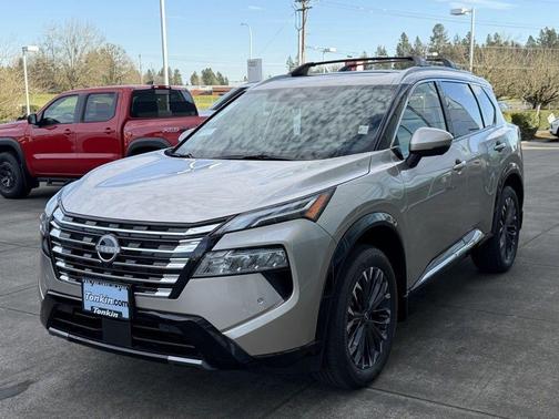 Champagne Silver Metallic 2026 Nissan Rogue Platinum