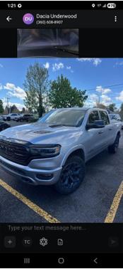 Billet Silver Metallic Clearcoat 2023 RAM 1500 Limited
