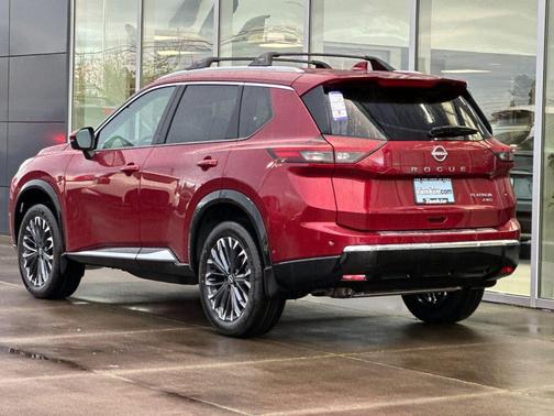 Scarlet Ember Tintcoat 2026 Nissan Rogue Platinum