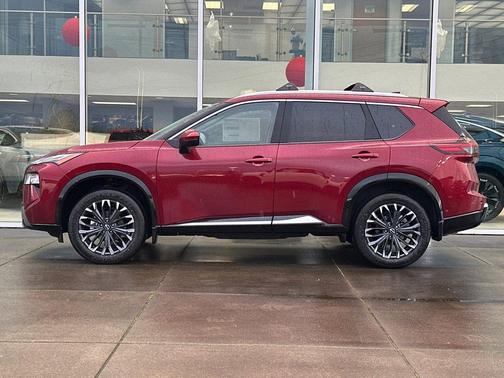 Scarlet Ember Tintcoat 2026 Nissan Rogue Platinum