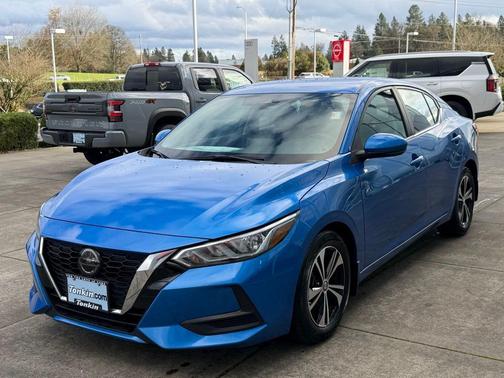Electric Blue Metallic 2020 Nissan Sentra SV