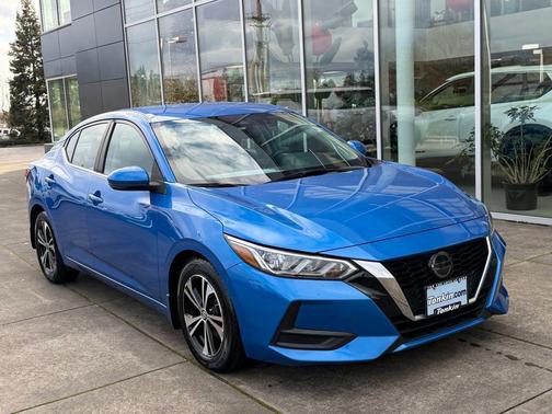 Electric Blue Metallic 2020 Nissan Sentra SV