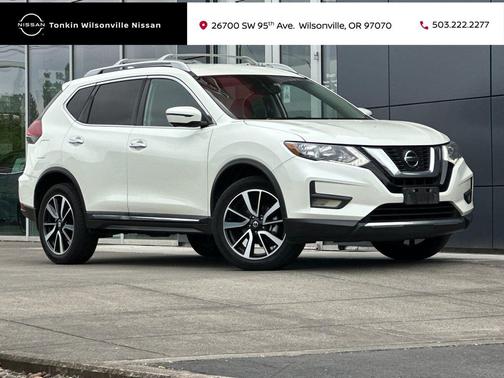 Pearl White 2020 Nissan Rogue SL