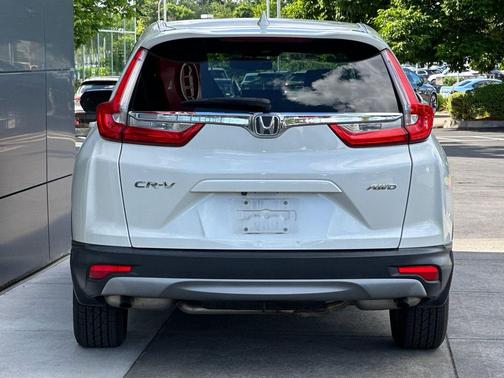 White Diamond Pearl 2018 Honda CR-V EX-L