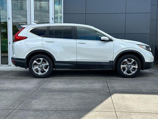 White Diamond Pearl 2018 Honda CR-V EX-L