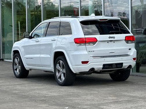 Bright White Clearcoat 2014 Jeep Grand Cherokee Overland