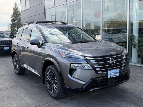 Gun Metallic 2026 Nissan Rogue Platinum