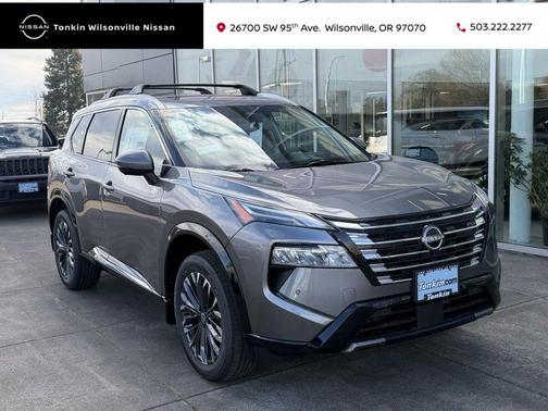 Gun Metallic 2026 Nissan Rogue Platinum