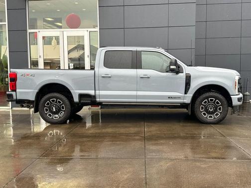 Gray 2025 Ford F-350 Platinum