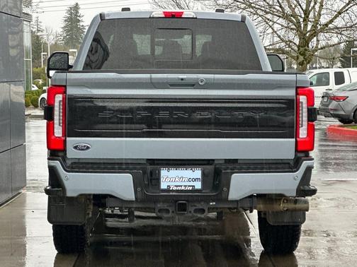 Gray 2025 Ford F-350 Platinum