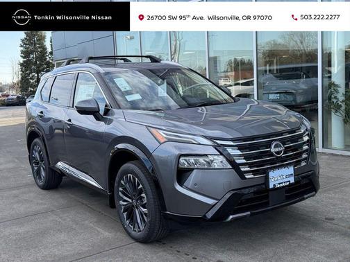 Gun Metallic 2026 Nissan Rogue Platinum