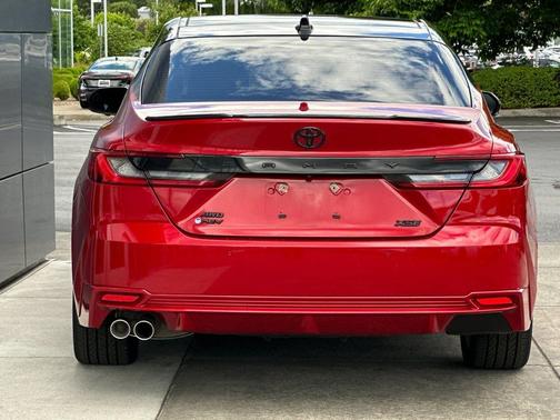 Midnight Black Metallic 2025 Toyota Camry XSE