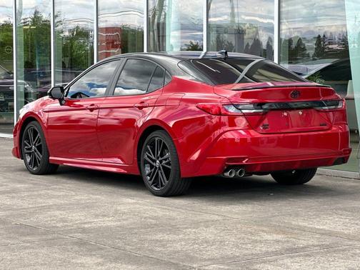 Midnight Black Metallic 2025 Toyota Camry XSE