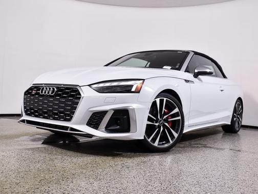 Arkona White/Black Roof 2024 Audi S5 3.0T Prestige