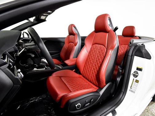Arkona White/Black Roof 2024 Audi S5 3.0T Prestige