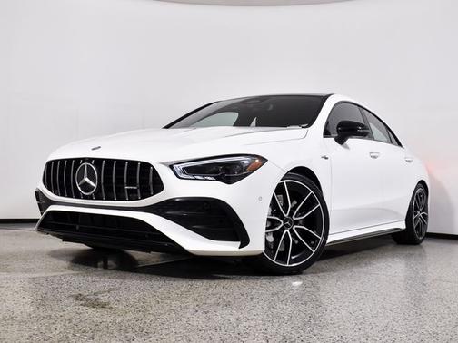 Polar White 2025 Mercedes-Benz AMG CLA 35 CLA 35 AMG®