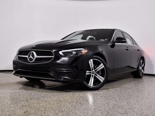 Black 2025 Mercedes-Benz C-Class C 300