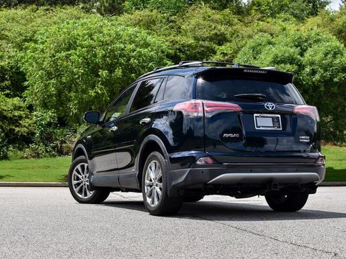Galactic Aqua Mica 2017 Toyota RAV4 Hybrid Limited
