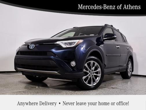Galactic Aqua Mica 2017 Toyota RAV4 Hybrid Limited