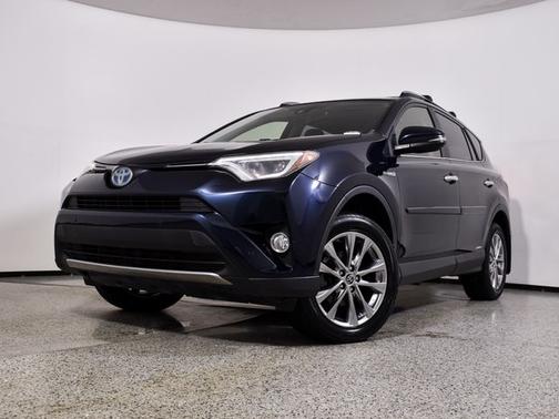 Galactic Aqua Mica 2017 Toyota RAV4 Hybrid Limited