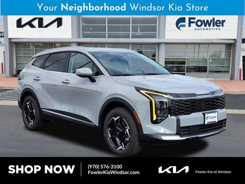 Wolf Gray 2026 Kia Sportage Hybrid EX