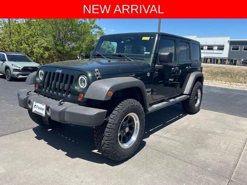 Natural Green Pearlcoat 2012 Jeep Wrangler Unlimited Sport