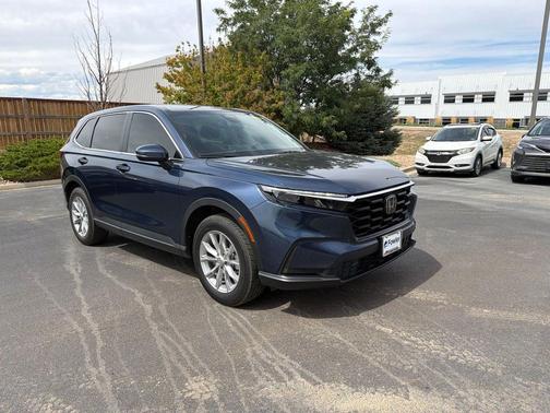 Blue Metallic 2025 Honda CR-V EX AWD