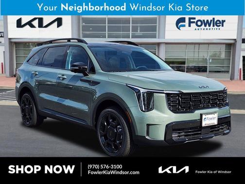 Jungle Green 2026 Kia Sorento SX