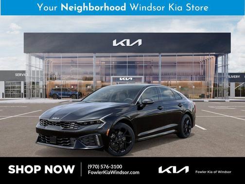 Aurora Black Pearl 2026 Kia K5 GT-Line AWD