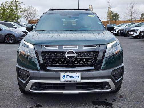 Obsidian Green Pearl 2024 Nissan Pathfinder Rock Creek 4WD
