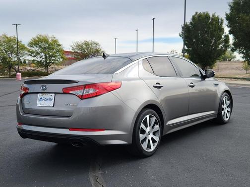 Titanium Metallic 2012 Kia Optima SX
