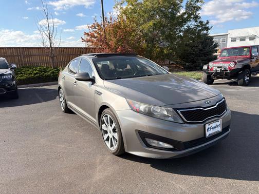 Titanium Metallic 2012 Kia Optima SX