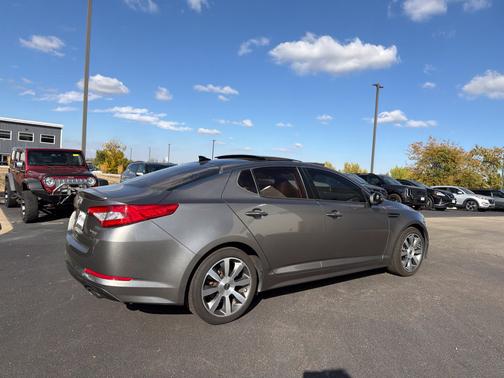 Titanium Metallic 2012 Kia Optima SX