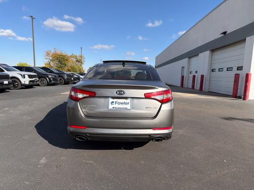 Titanium Metallic 2012 Kia Optima SX