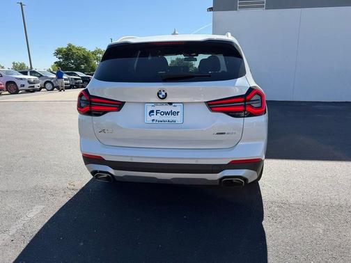 White Metallic 2022 BMW X3 xDrive30i