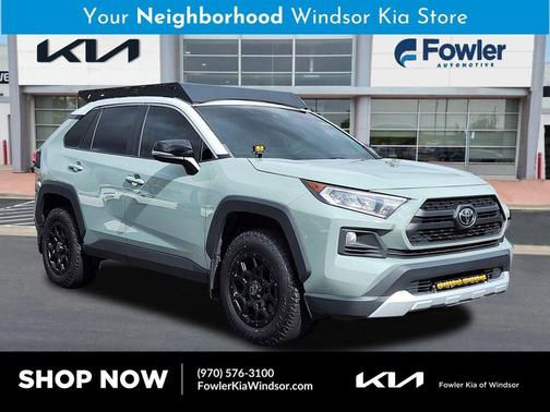 Lunar Rock/Ice Edge Roof 2019 Toyota RAV4 Adventure