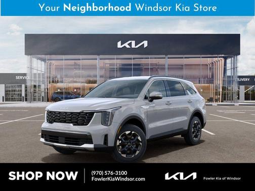 Wolf Gray 2026 Kia Sorento S