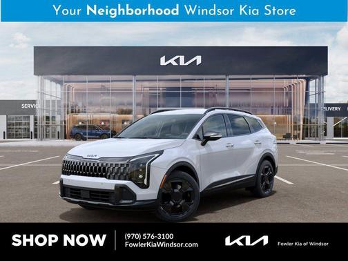 Glacial White Pearl 2026 Kia Sportage X-Line