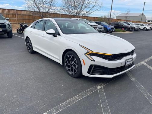 Snow White Pearl 2025 Kia K5 EX