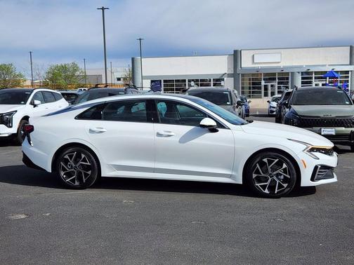 Snow White Pearl 2025 Kia K5 EX