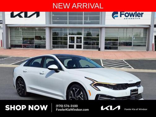 Snow White Pearl 2025 Kia K5 EX