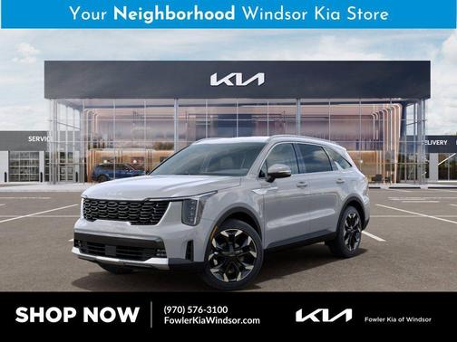 Wolf Gray 2026 Kia Sorento EX