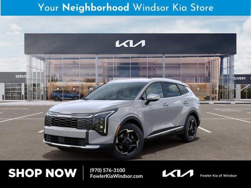 Wolf Gray 2026 Kia Sportage Hybrid EX