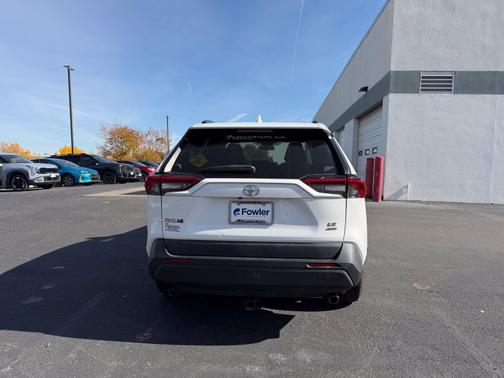 Super White 2021 Toyota RAV4 LE