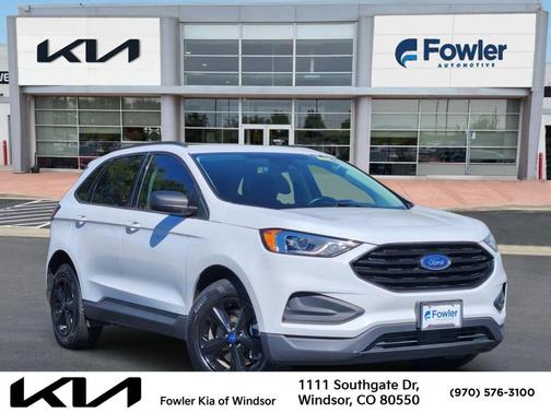 Oxford White 2022 Ford Edge SE