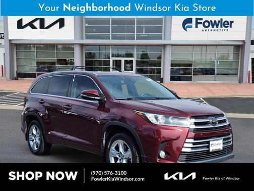 Ooh La La Rouge Mica 2018 Toyota Highlander Limited