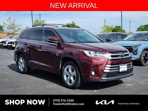 Ooh La La Rouge Mica 2018 Toyota Highlander Limited